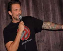 He is a tattoo freak and both of his arms are filled with various tattoos.